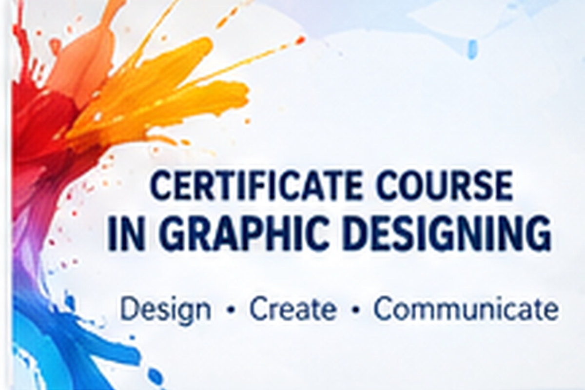 CERTIFICATE COURSE IN GRAPHIC DESIGNING